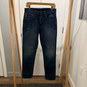 6397 Straight Leg, Mid-Rise Jeans – Hangover Blue - Like New
